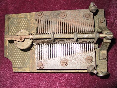 music box combs metal|music box mechanisms for sale.